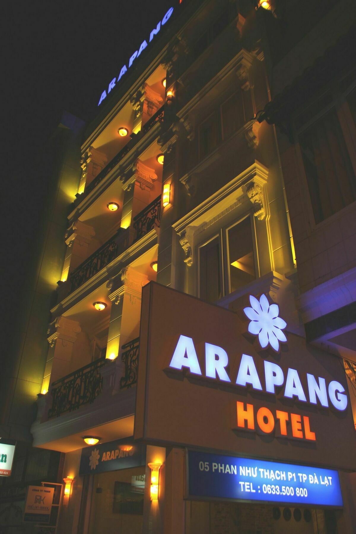 Arapang Hotel Dalat Exteriör bild